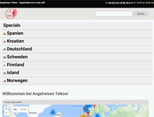 Tablet Screenshot of angelreisen-teltow.de